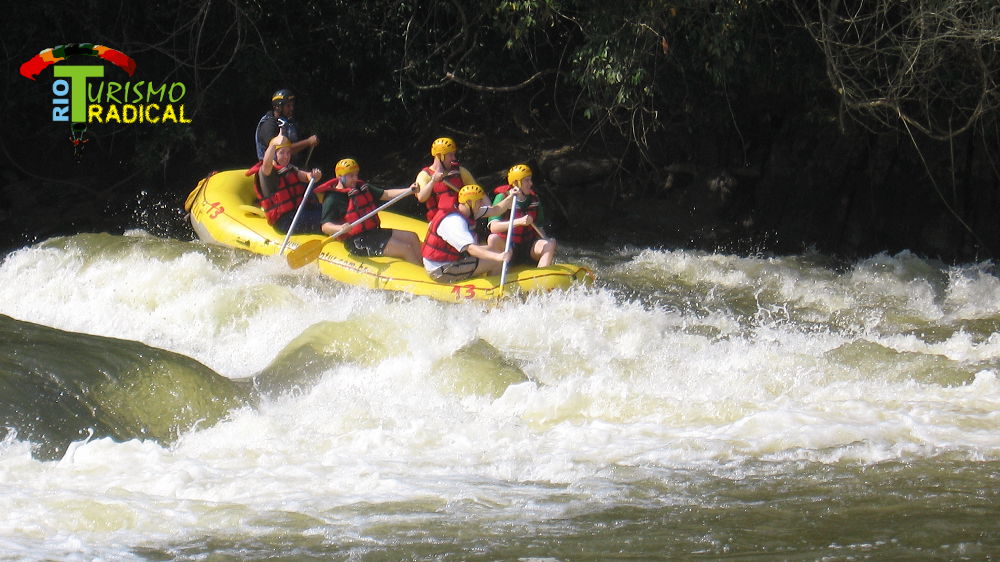 white water river rafting in Rio de Janeiro